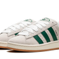 Adidas Campus 00s Crystal White Dark Green