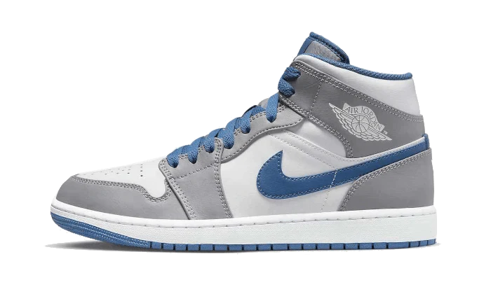 Air Jordan 1 Mid True Blue - DDAH Kickz