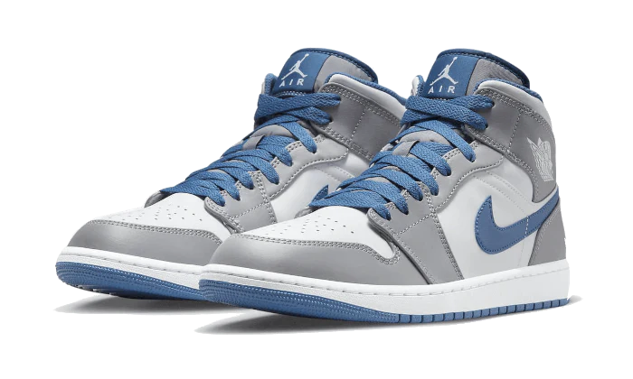 Air Jordan 1 Mid True Blue - DDAH Kickz