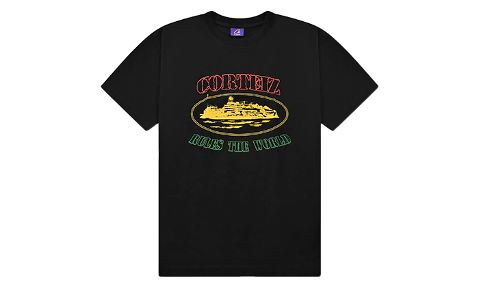 Corteiz OG Carni Alcatraz Tee Black