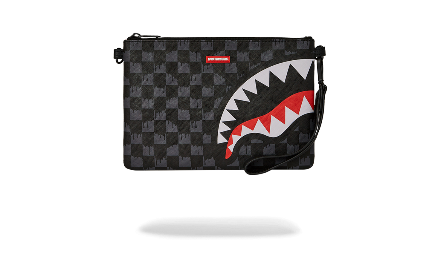 SPRAYGROUND DRIPCHECK CLUTCH