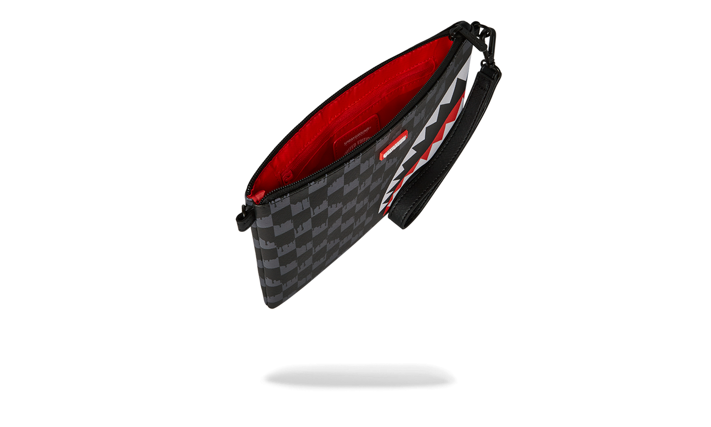 SPRAYGROUND DRIPCHECK CLUTCH