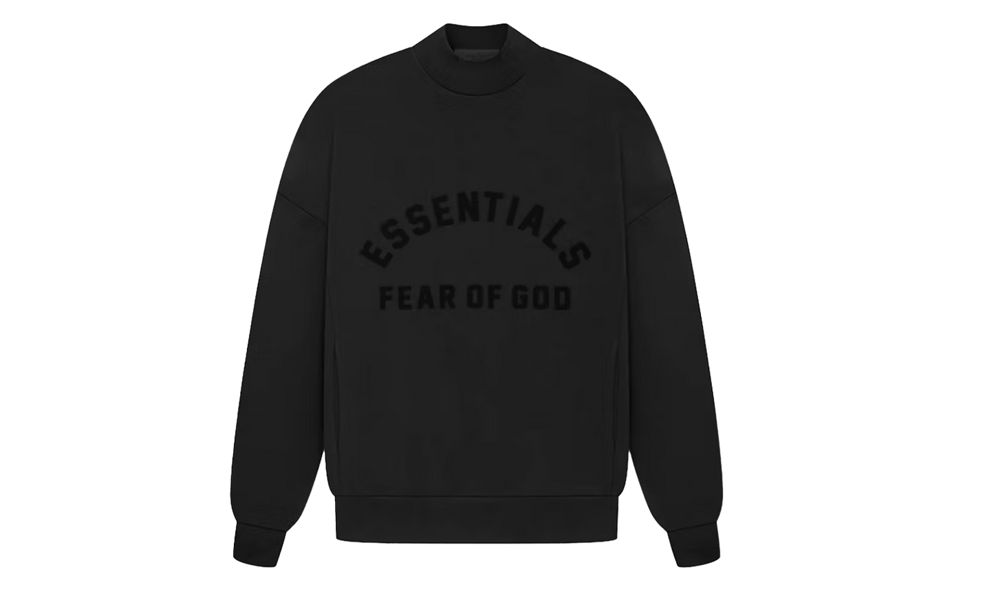 FOG Essentials Jet Black Crewneck