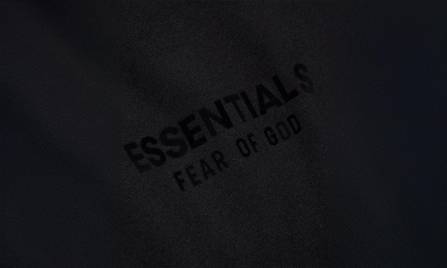 FOG Essentials Jet Black Hoodie