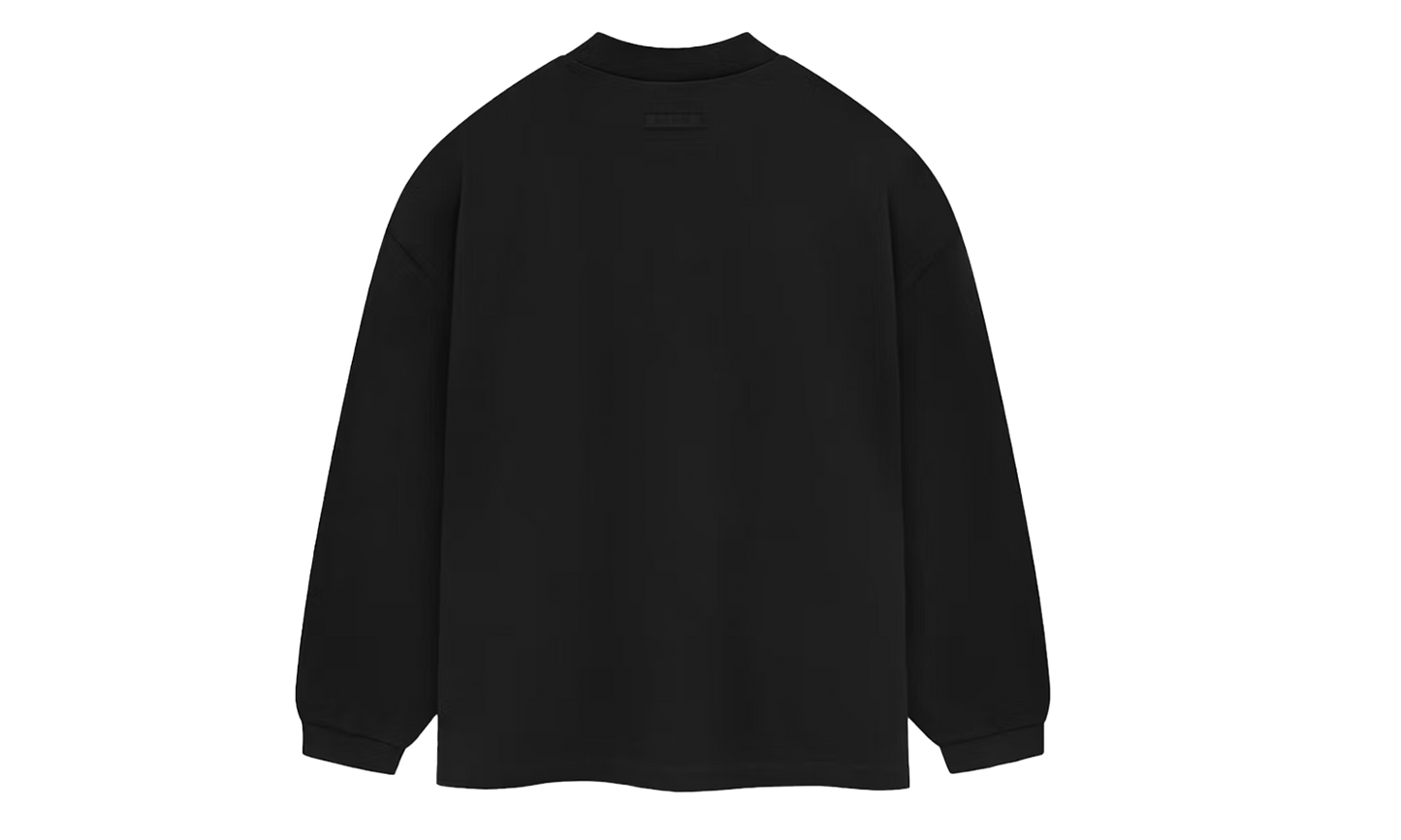 FOG Essentials Jet Black Long Sleeve Tee