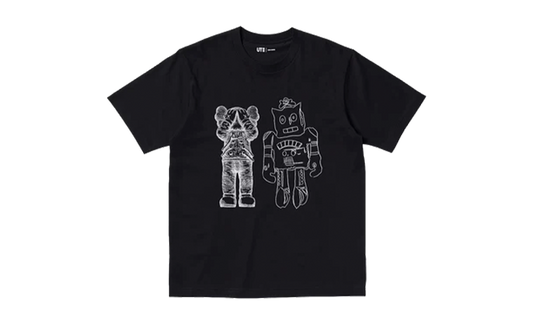 Kaws x Uniqlo Warhol Tee Black Graphic