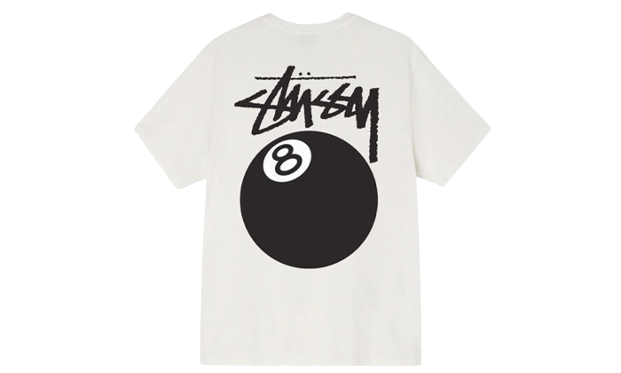 Stussy 8 Ball Pigment Dyed Tee Natural