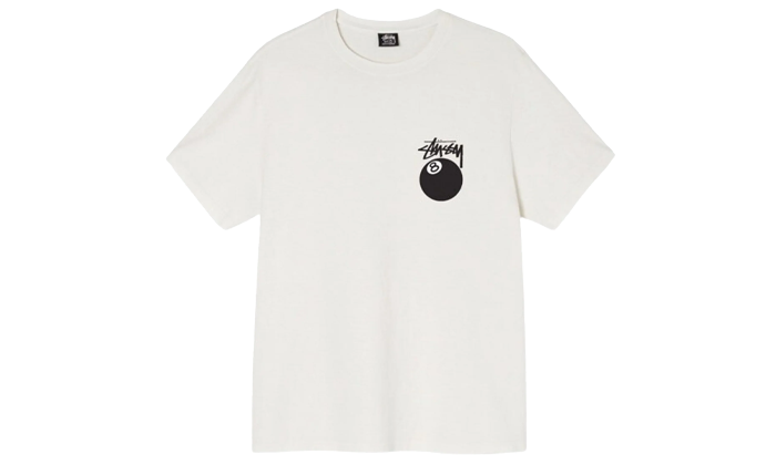 Stussy 8 Ball Pigment Dyed Tee Natural