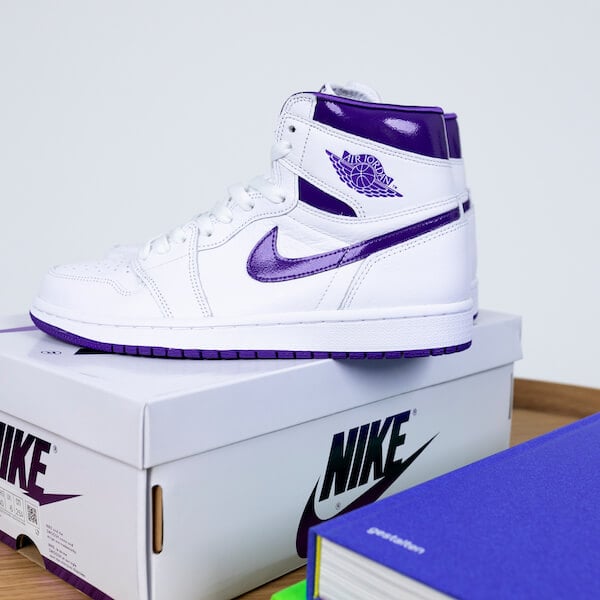 Jordan 1 High Metallic Purple