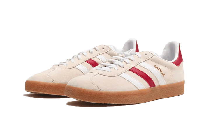 Adidas Gazelle Aluminum Collegiate Burgundy - DDAH Kickz