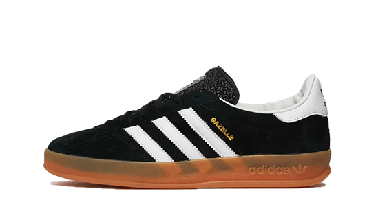 Adidas Gazelle Indoor Black White Gum - DDAH Kickz