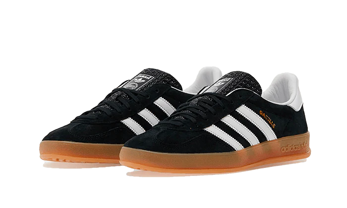 Adidas Gazelle Indoor Black White Gum - DDAH Kickz