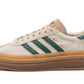 Adidas Gazelle Bold Magic Beige Collegiate Green - DDAH Kickz