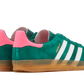 Adidas Gazelle Indoor Collegiate Green Lucid Pink - DDAH Kickz