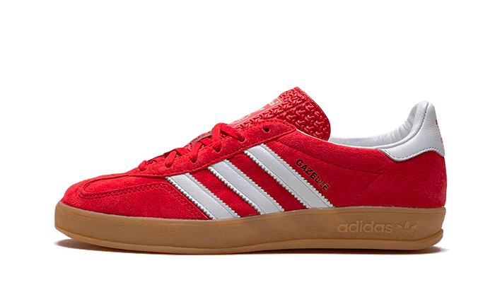 Adidas Gazelle Indoor Scarlet Cloud White - DDAH Kickz