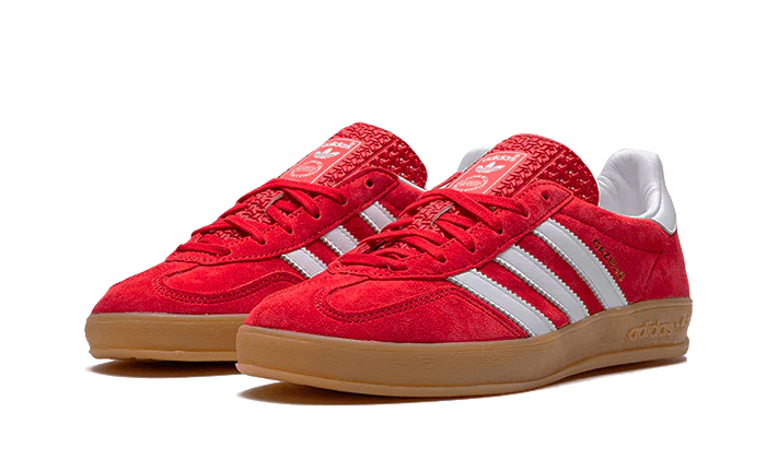 Adidas Gazelle Indoor Scarlet Cloud White - DDAH Kickz