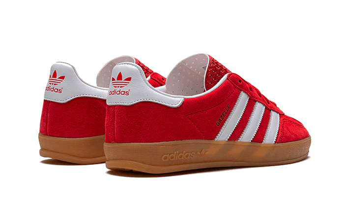 Adidas Gazelle Indoor Scarlet Cloud White - DDAH Kickz