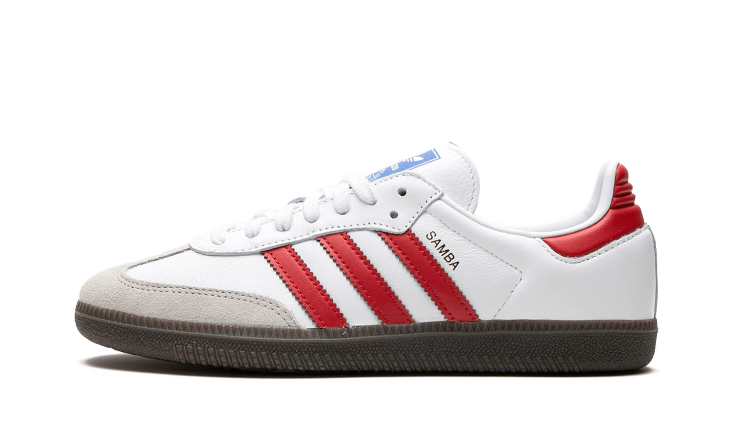 Adidas Samba OG White Red - DDAH Kickz