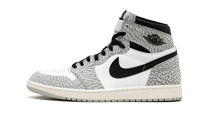 Air Jordan 1 Retro High OG White Cement - DDAH Kickz