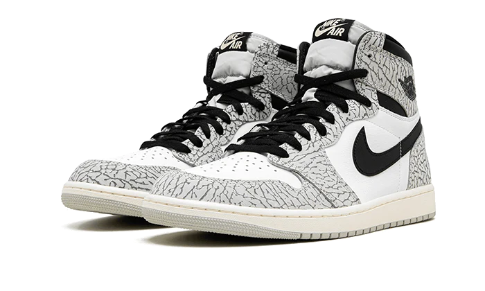 Air Jordan 1 Retro High OG White Cement - DDAH Kickz