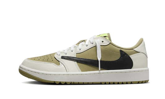 Air Jordan 1 Retro Low Golf Travis Scott Neutral Olive - DDAH Kickz