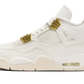 Air Jordan 4 Metallic Gold