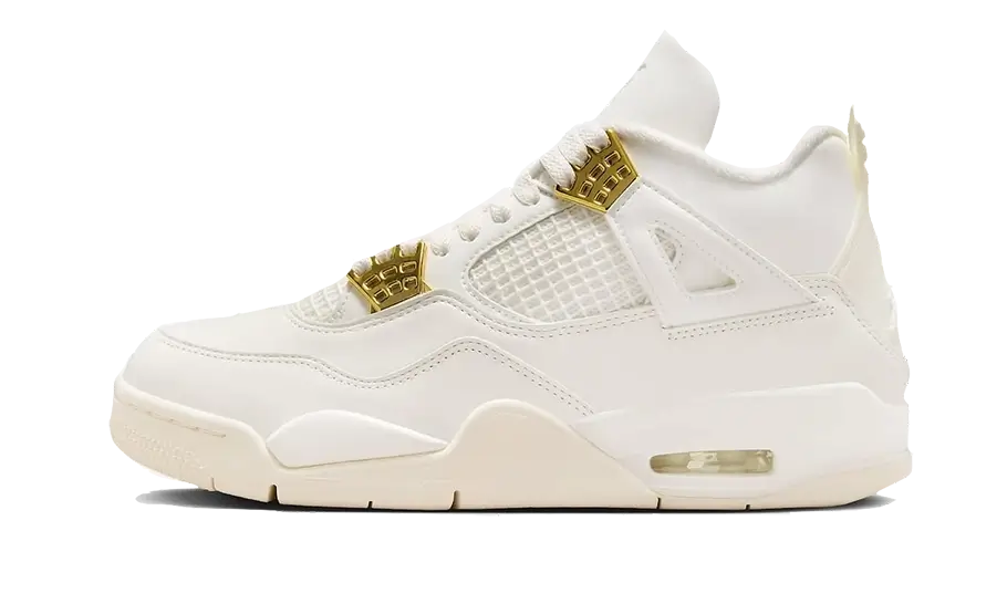 Air Jordan 4 Metallic Gold