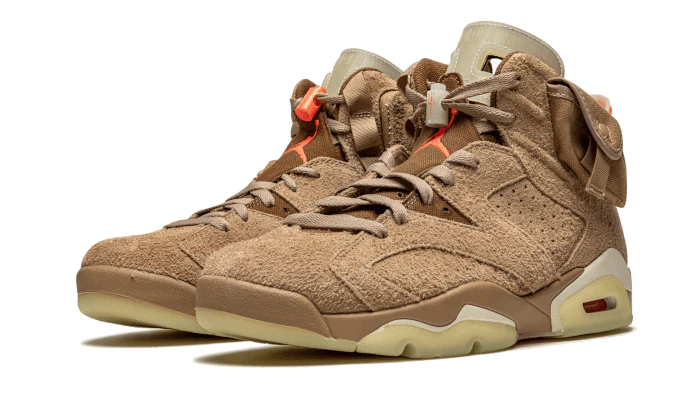 Air Jordan 6 Retro Travis Scott British Khak - DDAH Kickz