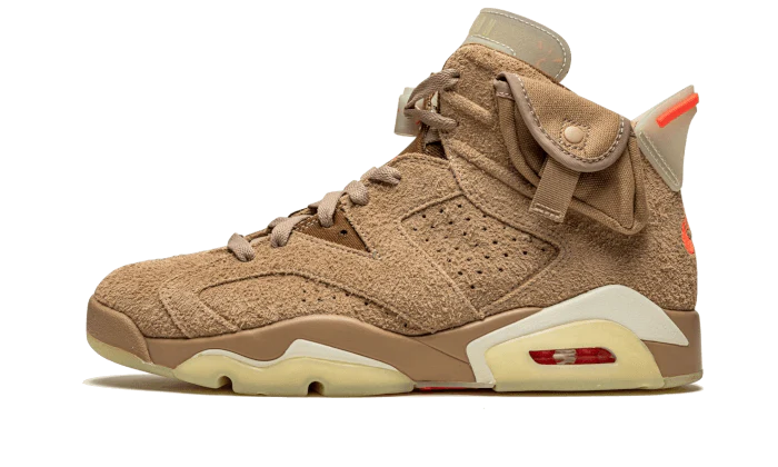 Air Jordan 6 Retro Travis Scott British Khak - DDAH Kickz