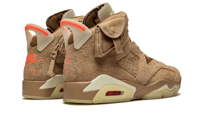 Air Jordan 6 Retro Travis Scott British Khak - DDAH Kickz