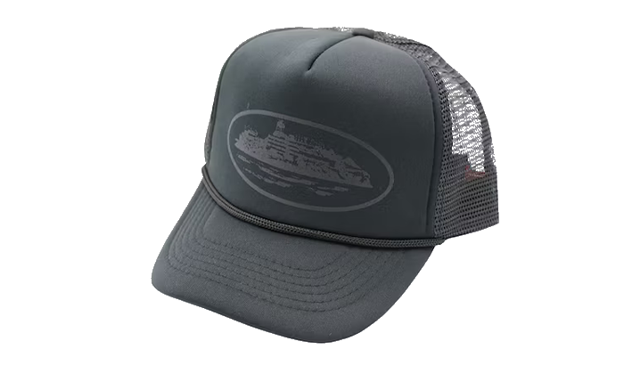 Corteiz ALCATRAZ Trucker Tripple Black - DDAH Kickz