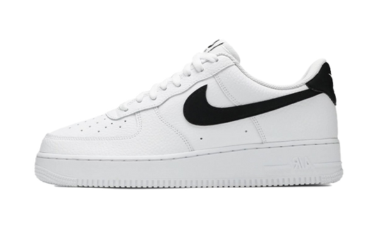 Nike Air Force 1 Low '07 White Black Pebbled Leather