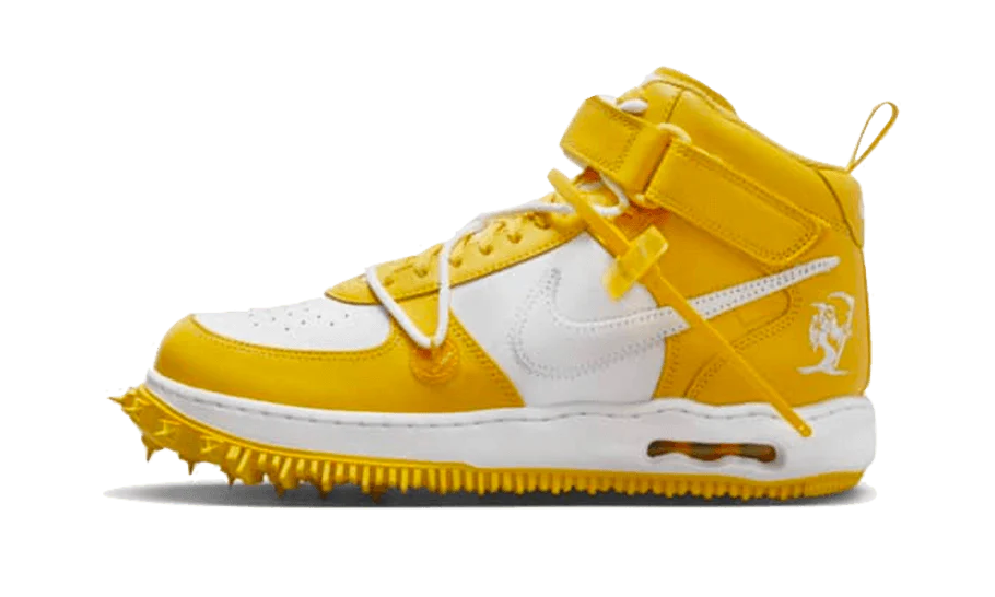 Nike Air Force 1 Mid SP Off-White Varsity Maize - DDAH Kickz