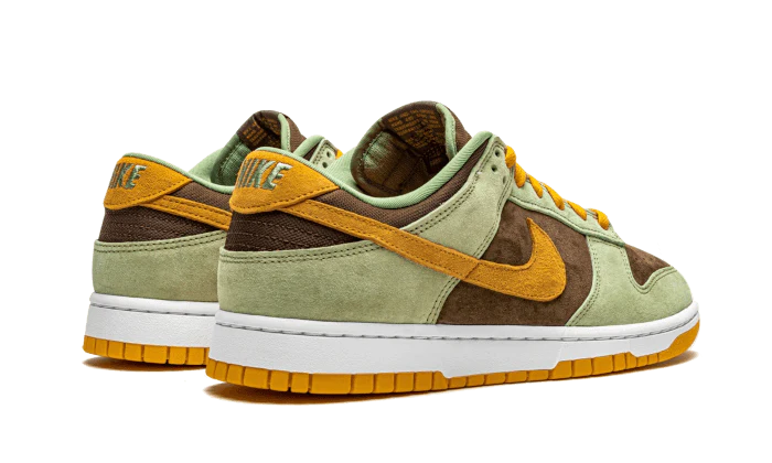 Nike Dunk Low Olive Brown Orange - DDAH Kickz