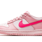 Nike Dunk Low Triple Pink (Barbie) - DDAH Kickz