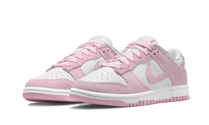 Nike Dunk Low Pink Corduroy - DDAH Kickz