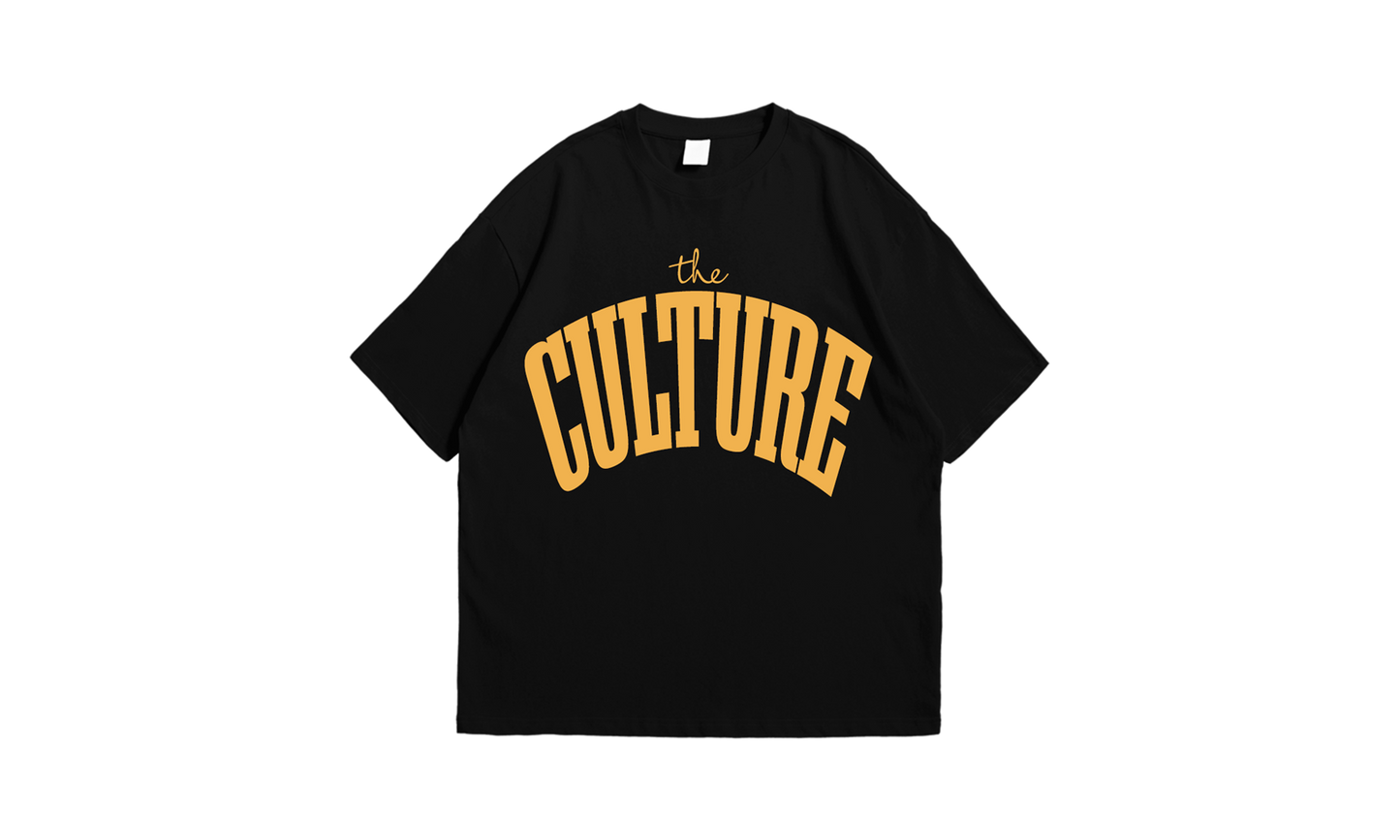 THE CULTURE 'Basic' Black Tee