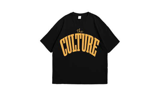 THE CULTURE 'Basic' Black Tee