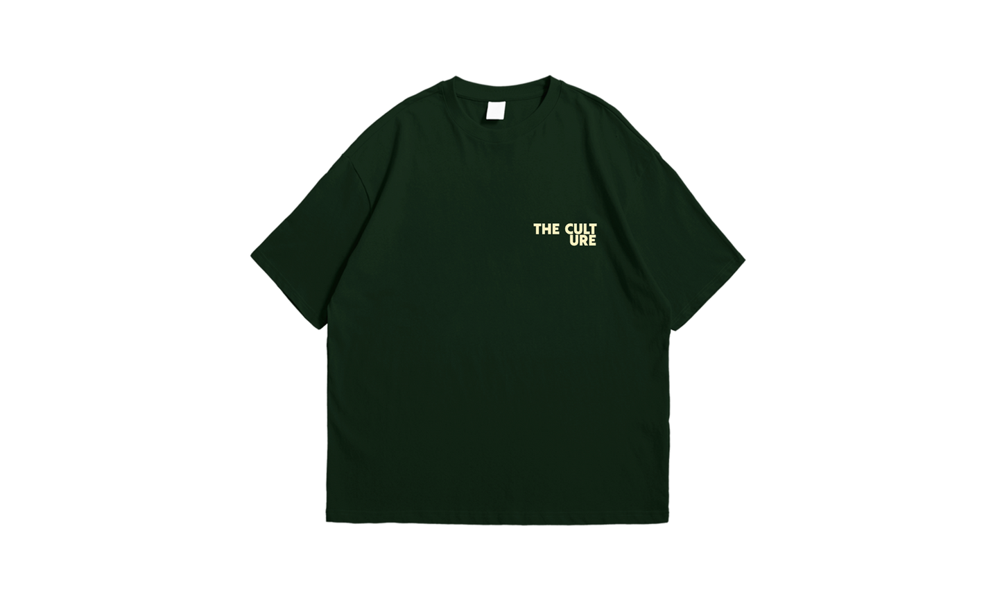 THE CULTURE 'Culture Must Be Born Again' Green Tee