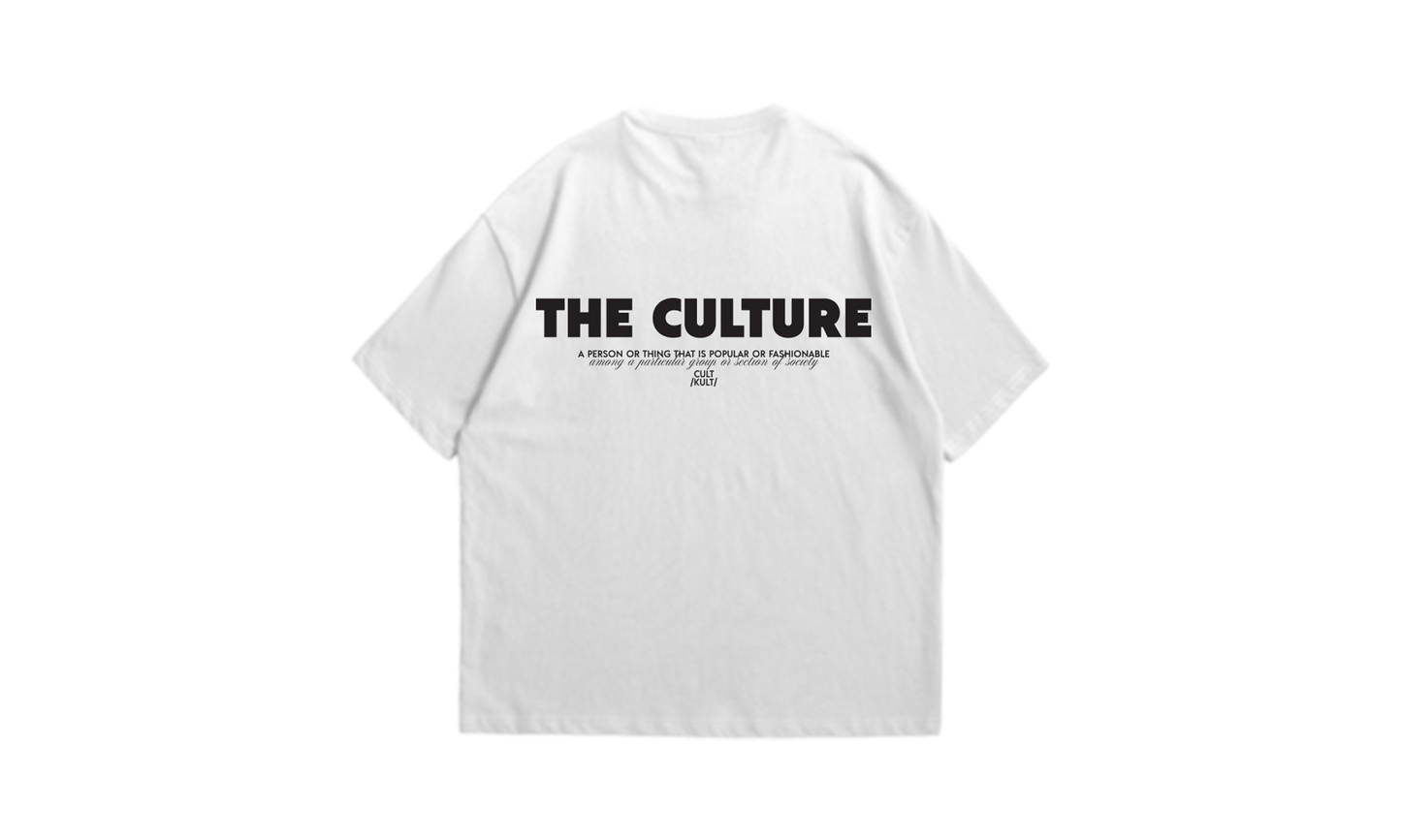 THE CULTURE 'Basic' White Tee