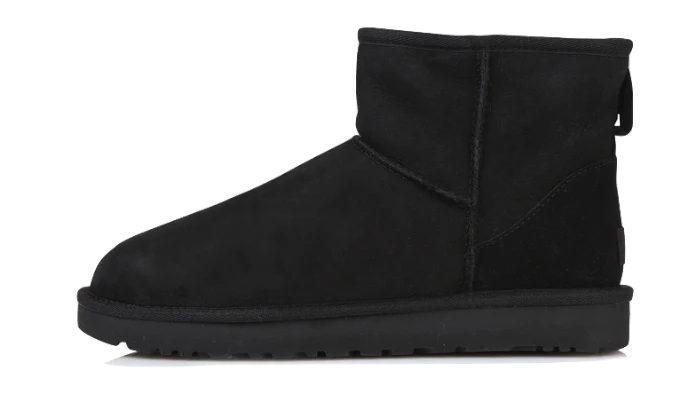 UGG Classic Mini II Boot Black - DDAH Kickz