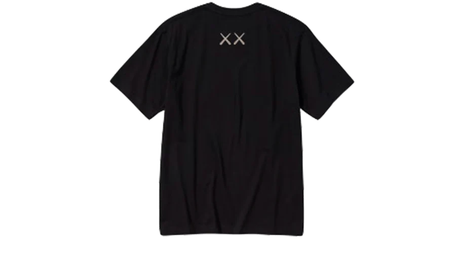 Uniqlo T-Shirt KAWS Black Graphic