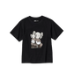 Uniqlo T-Shirt KAWS Black Graphic