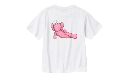 Uniqlo T-Shirt KAWS Pink Graphic