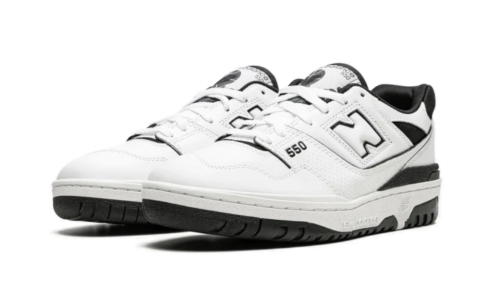 New Balance 550 White Black - DDAH Kickz