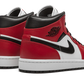 Air Jordan 1 Mid Chicago Black Toe - DDAH Kickz