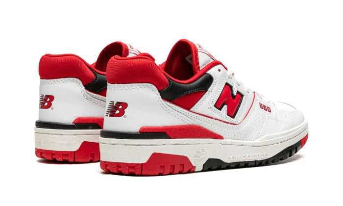 New Balance 550 White Red - DDAH Kickz