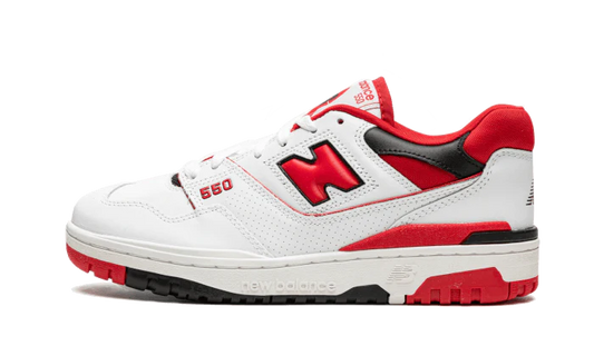 New Balance 550 White Red - DDAH Kickz