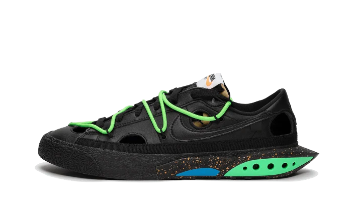 Nike  Blazer Low Off-White Black Green - DDAH Kickz