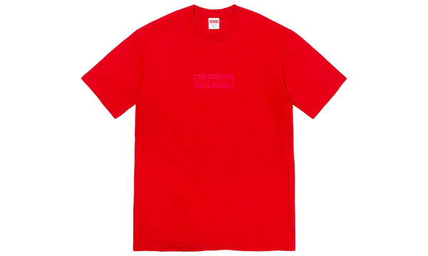 Supreme Tonal Box Logo Tee Red – DDAH Kickz